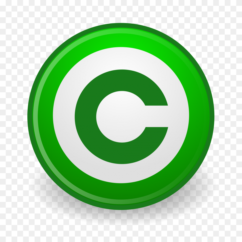 2000x2000 Символ Авторского Права На Прозрачном Изображении - Символ Авторского Права В Формате Png