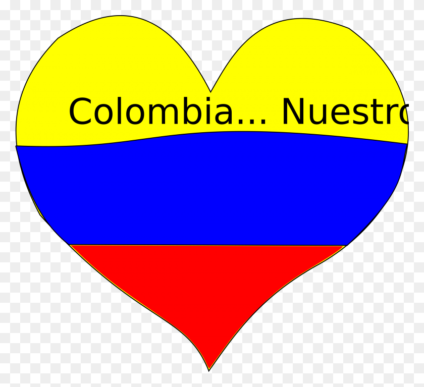 2400x2178 Corazon Colombiano Iconos Png - Corazon Png