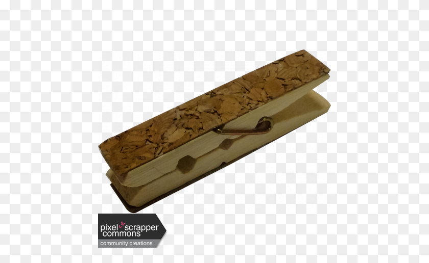 456x456 Cork Clothespin Graphic - Clothespin PNG