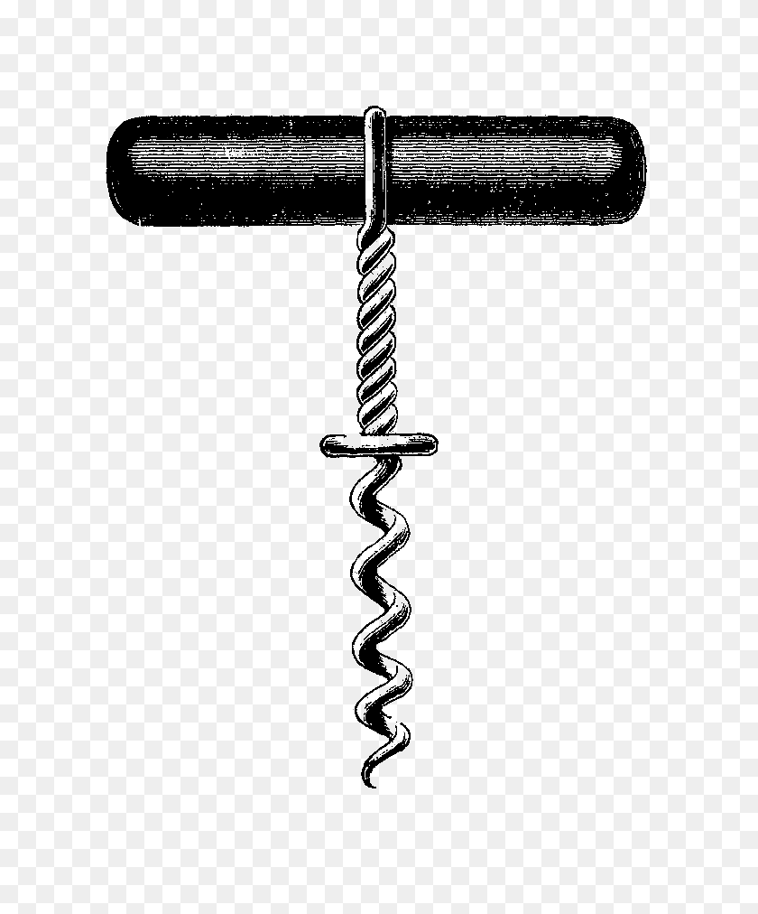 768x952 Corkscrew Clip Art - Corkscrew Clipart