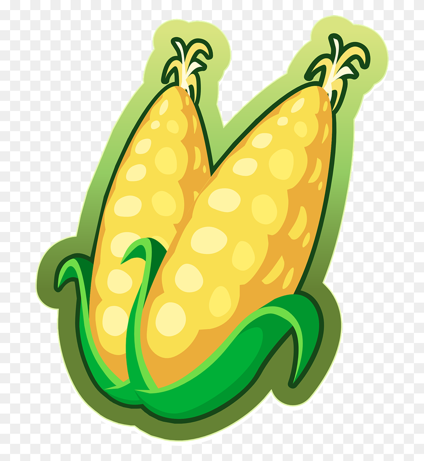 700x854 Corn Free To Use Clip Art - Corn Cob Clipart