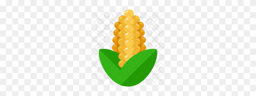 256x256 Кукуруза Иконки - Кукуруза В Початках Png