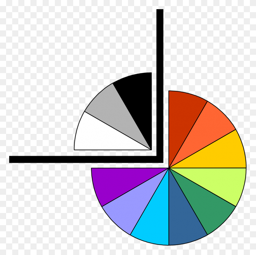 958x956 Corner Lower Right Free Stock Photo Illustration Of A Lower - Pie Chart Clipart