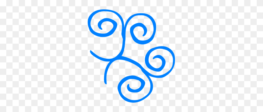 279x299 Esquina Png Images, Icon, Cliparts - Blue Swirl Clipart