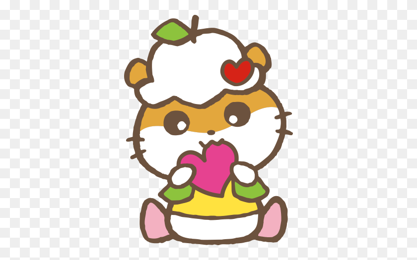 340x465 Corocorokuririn Hello Kitty Sanrio Characters - Gudetama Clipart