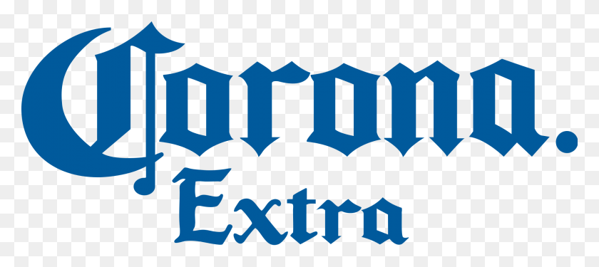 2000x810 Логотип Corona Extra Text - Пивной Клипарт Corona