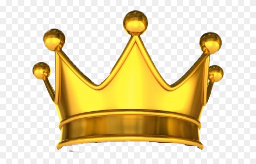 633x478 Corona Oro Rey Crown King Gold - Corona PNG
