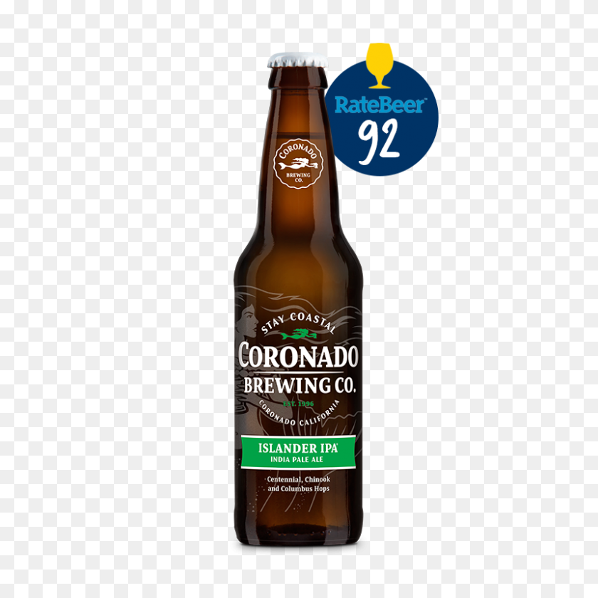 800x800 Coronado Islander Ipa Thirsty Craft Beer Shop - Corona Bottle PNG