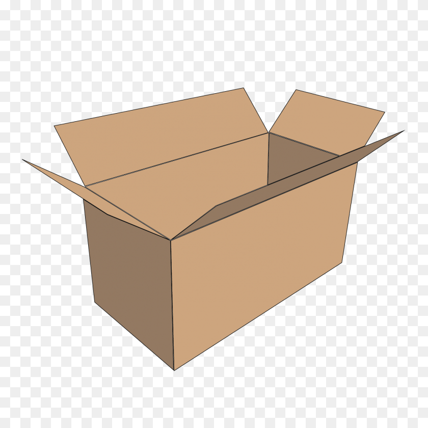 1418x1418 Corrugated Boxes - Cardboard Box PNG