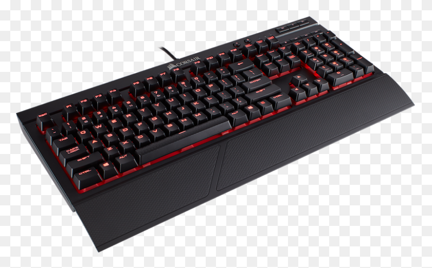 800x474 Corsair Mechanical Gaming Keyboard With Spill Resistance - Keyboard PNG