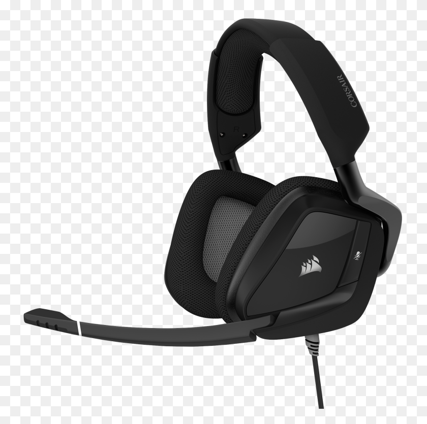 1800x1789 Corsair Void Pro Surround Gaming Headset Con Micrófono Para Juegos - Corsair Logo Png