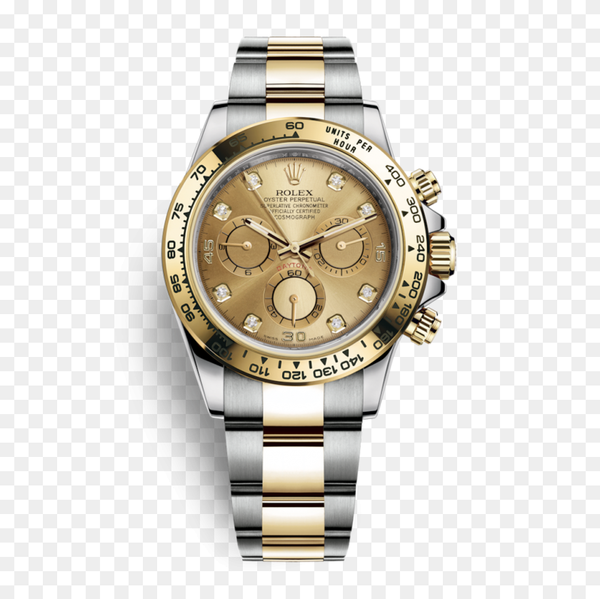1000x1000 Cosmograph Daytona Oystersteel Yellow Gold - Rolex PNG