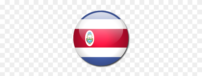 256x256 Costa Rica - Bandera Mexico PNG