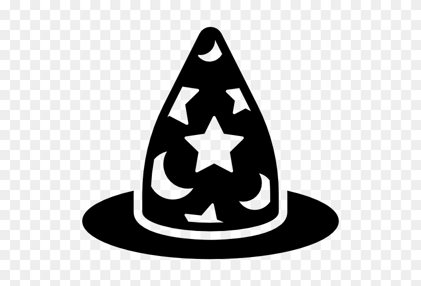 512x512 Costume, Magicians Hat, Magician, Fashion, Wizards, Hats Icon - Wizard Hat PNG