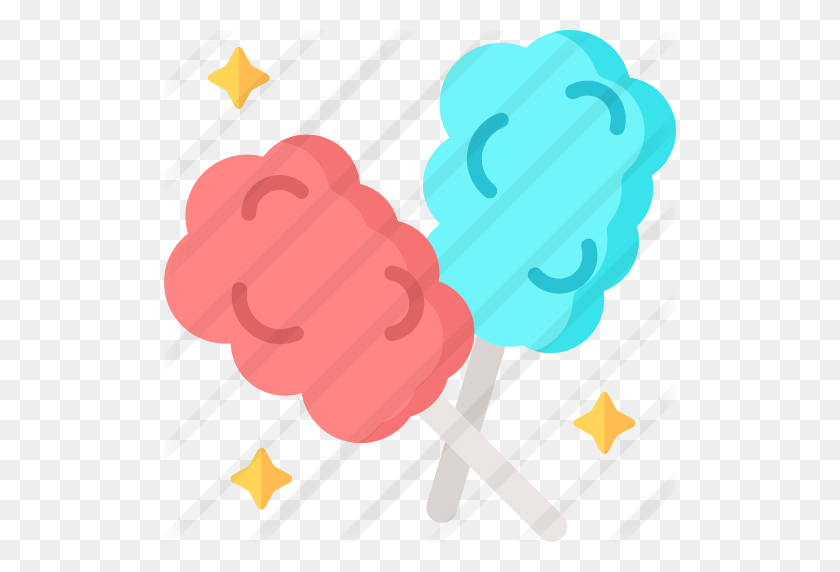 512x512 Cotton Candy - Cotton Candy PNG