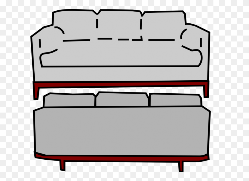 1061x750 Couch Furniture Sofa Bed Table Living Room - Sofa Clipart