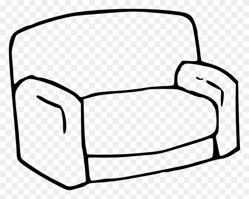 952x750 Couch Living Room Furniture Chair Download - Room Clipart