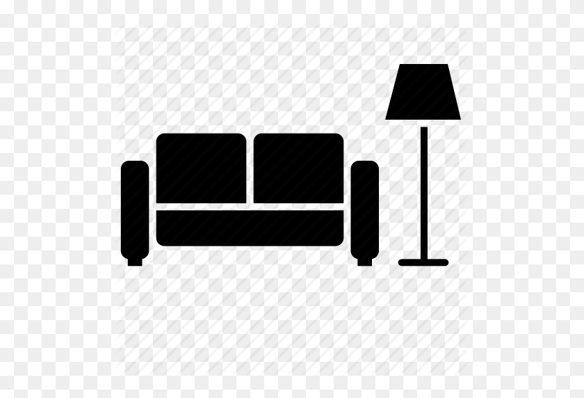 512x512 Couch, Living Room Icon - Living Room PNG
