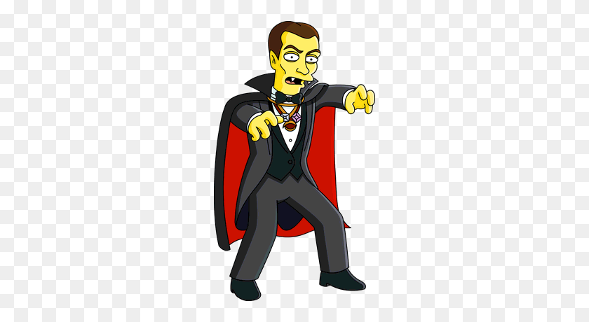 230x400 Count Dracula The Simpsons Tapped Out Wiki Fandom Powered - 7th Amendment Clipart