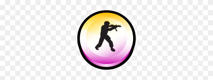 256x256 Counter Strike Source Icon De Dibujos Animados Vol Iconset Hopstarter - Counter Strike Png