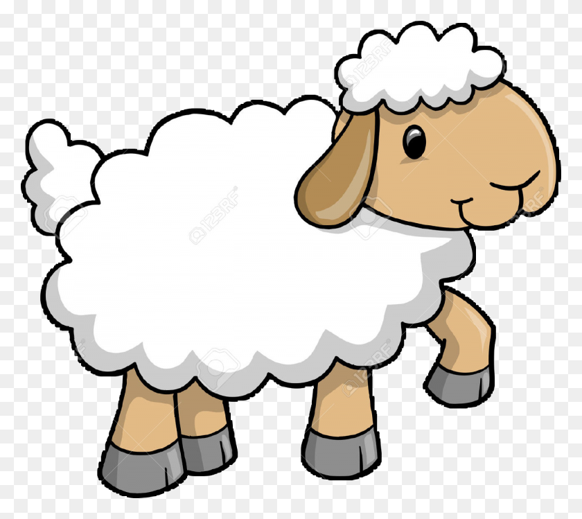 1300x1149 Counting Sheep To Get To Sleep My Storybook - Counting Sheep Clipart