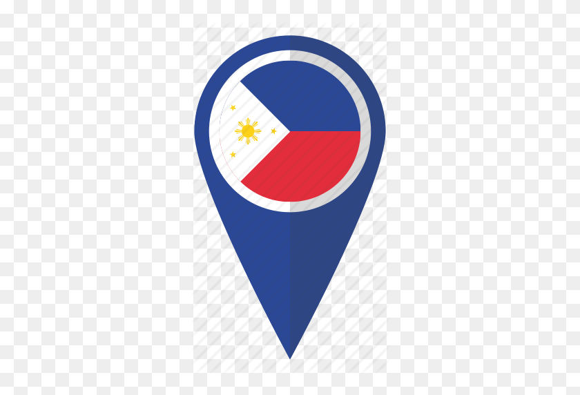 290x512 Country, Filipino, Flag, Map Marker, National, Philippines, Pn - Philippines PNG