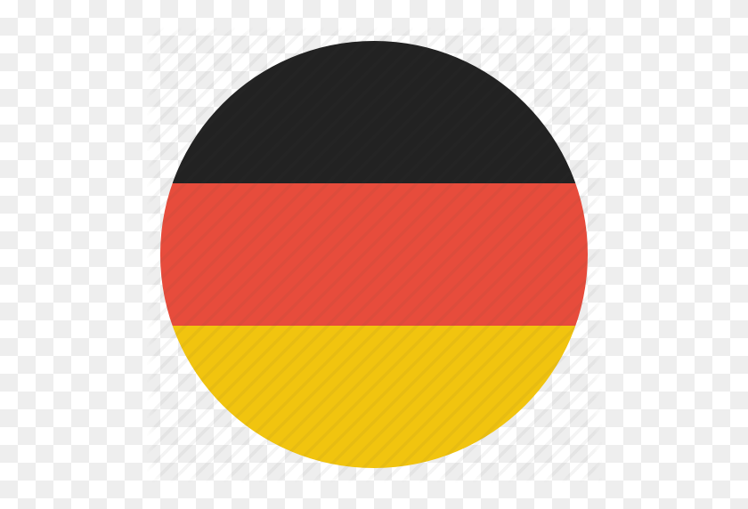 512x512 País, Bandera, Alemán, Alemania, Icono Nacional - Bandera Alemana Png