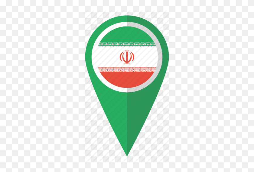 290x512 Маркер Карты, Страна, Флаг, Иран, Иран, Иран - Флаг Ирана Png