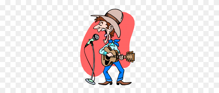 242x300 Country Music Clipart - Pop Music Clipart