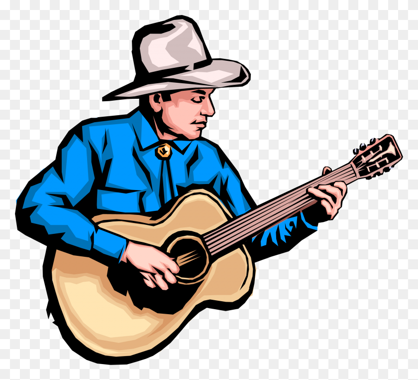 2400x2160 Música Country La Música Country Lo Celebra El Día De Hoy, Julio - Clipart De Guitarra Country