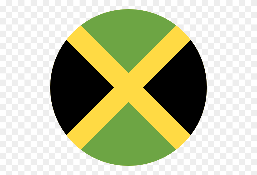 512x512 País, Nación, Mundo, Bandera, Jamaica, Icono De Banderas - Bandera De Jamaica Png