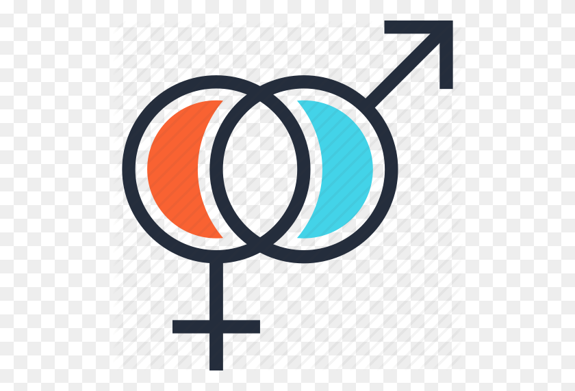 512x512 Couple, Female, Gender, Male, Relationship, Sex, Sign Icon - Gender PNG