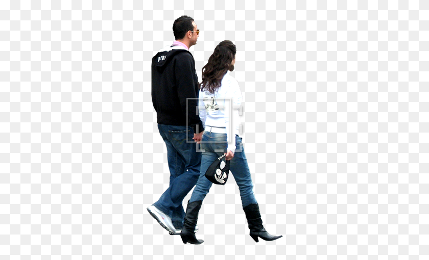 450x450 Couple Walking Away - Person Walking Away PNG