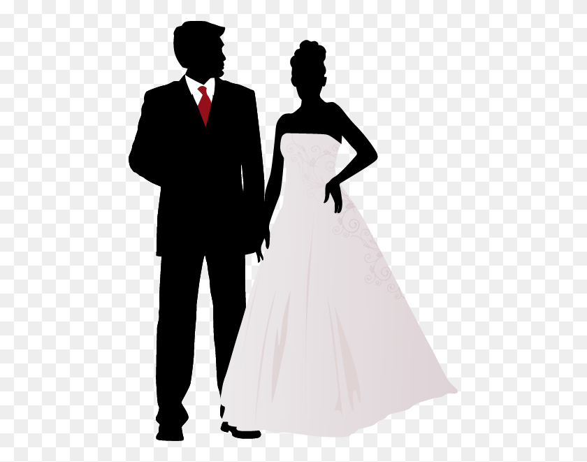 471x601 Couples Silhouette Couples, Silhouette And Wedding - Bride Silhouette Clipart