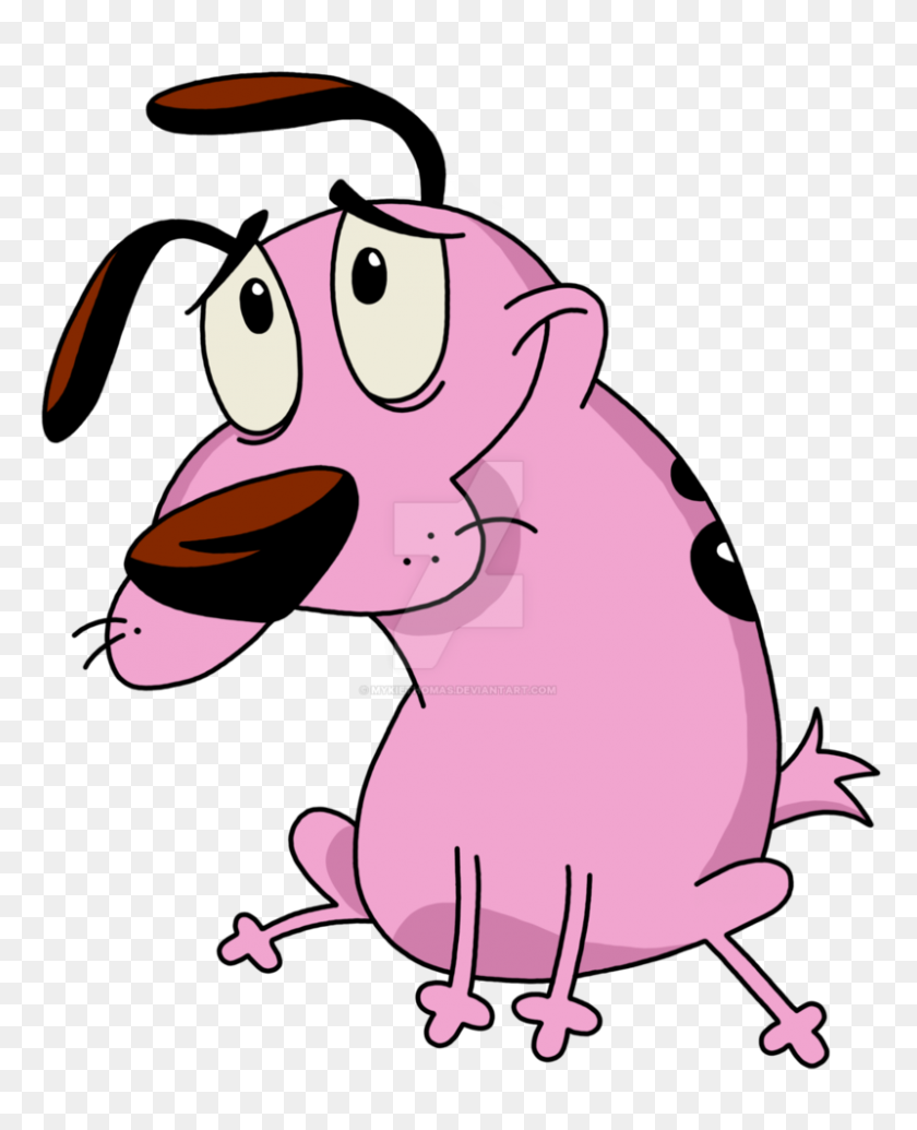 800x1000 Courage The Cowardly Dog - Courage The Cowardly Dog PNG
