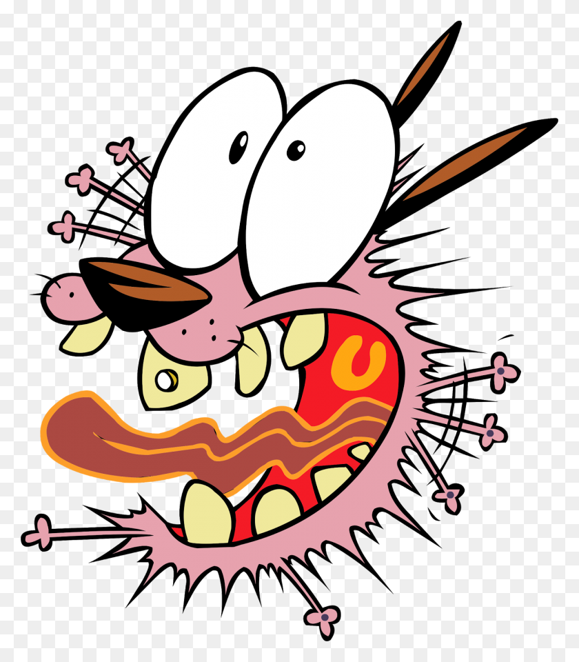 1386x1600 Courage The Cowardly Dog - Courage The Cowardly Dog PNG