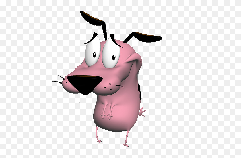 500x490 Courage The Cowardly Dog - Courage The Cowardly Dog PNG