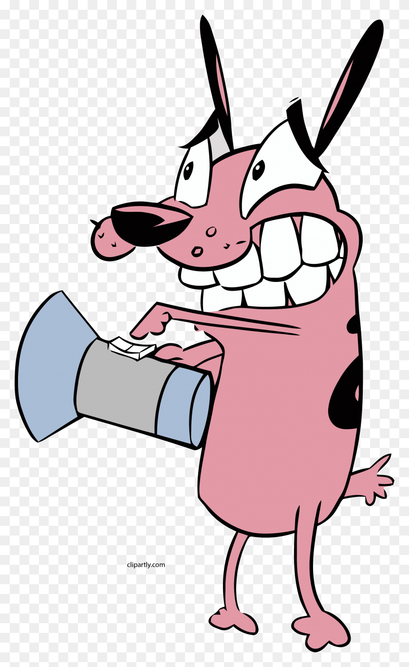 2662x4474 Courage The Cowardly Dog Clipart Png - Courage The Cowardly Dog PNG
