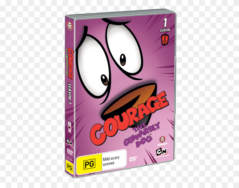 404x600 Courage The Cowardly Dog Season One Review Capsule Computers - Courage The Cowardly Dog PNG