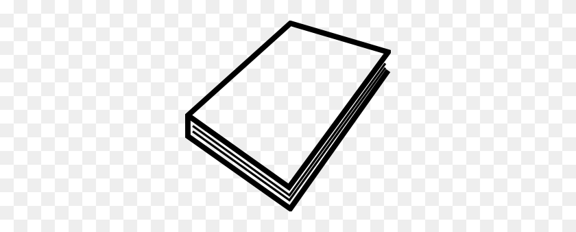 300x278 Cover Clipart Thin Book - Chapter Book Clipart