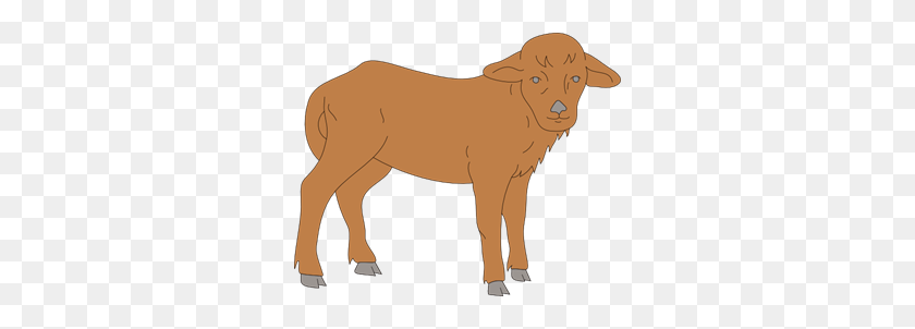 300x242 Cow And Calf Png, Clip Art For Web - Cow Calf Clipart