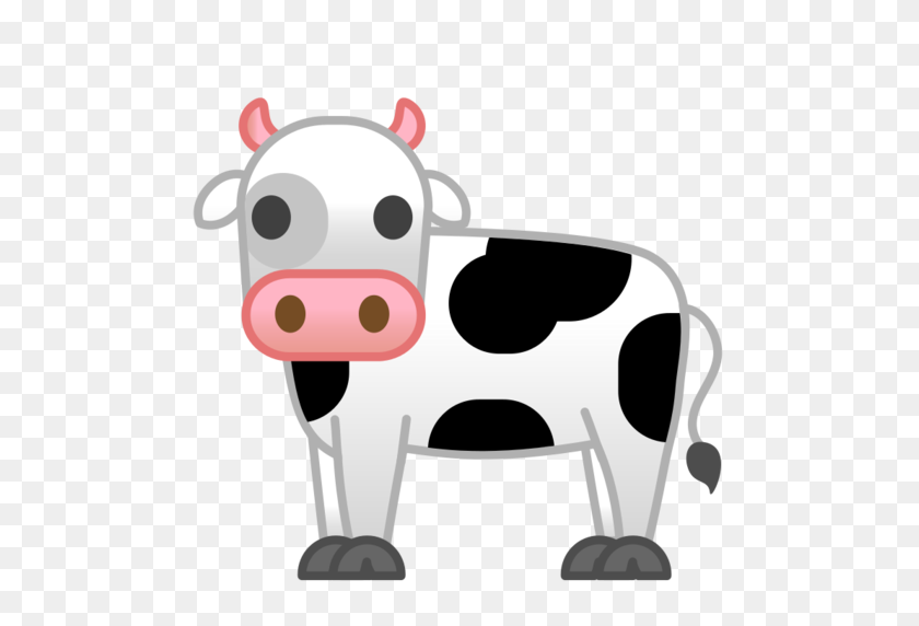 512x512 Корова Emoji - Коровы Png