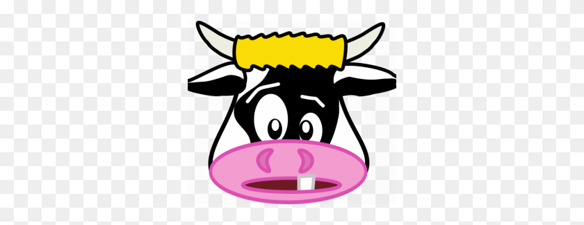 300x265 Cow Face Images Free Cow Face Images Free Free Funny Cartoon Cow - Sentence Clipart