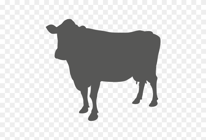 512x512 Vaca Icono Plano - Icono De Vaca Png