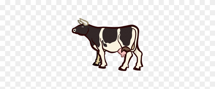 300x289 Cow Free Clipart - Milk Cow Clipart