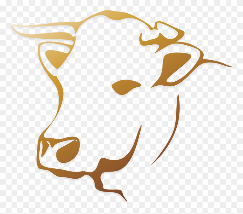 823x720 Cow Head Png Hd Transparent Cow Head Hd Images - Cow Face PNG