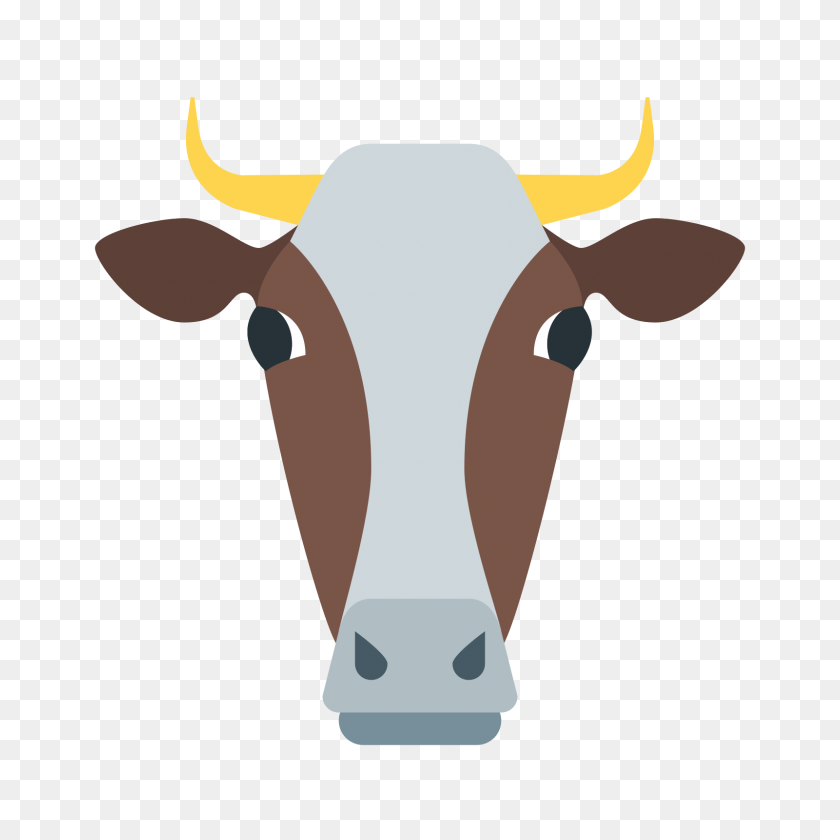 1600x1600 Cow Icono - Cow Icon PNG