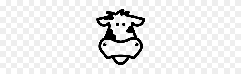 200x200 Cow Icons Noun Project - Cow Icon PNG