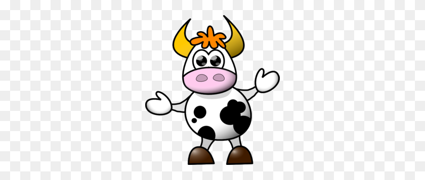 266x297 Cow Png Images, Icon, Cliparts - Calf Clipart