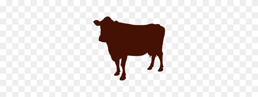 256x256 Cow Silhouette Cow Silhouette - Cow Silhouette Clip Art
